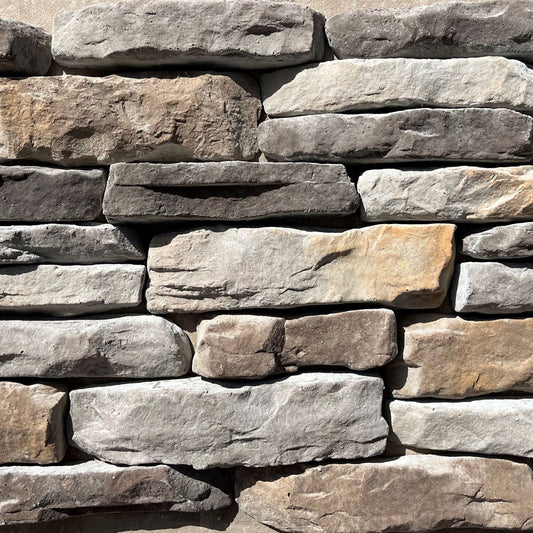 Stone Veneer - Ledge Stone Mountain Mist - Mountain View Stone - Sample