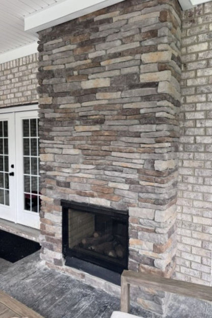 Stone Veneer - Ledge Stone Mountain Mist - Mountain View Stone
