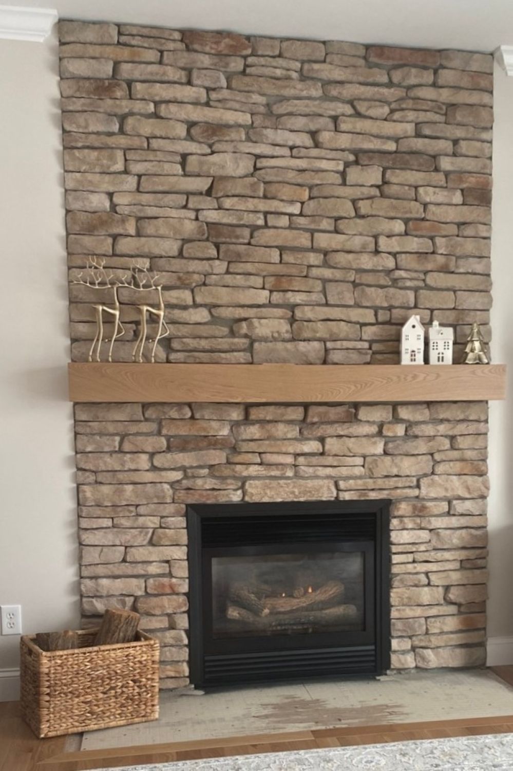 Stone Veneer - Ledge Stone White Oak - Mountain View Stone