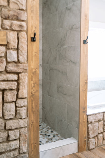 Stone Veneer - Lime Stone White Oak - Mountain View Stone