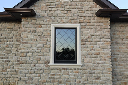 Stone Veneer - Lime Stone White Oak - Mountain View Stone