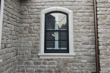 Stone Veneer - Lime Stone White Oak - Mountain View Stone