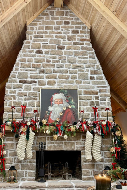 Stone Veneer - Lime Stone White Oak - Mountain View Stone