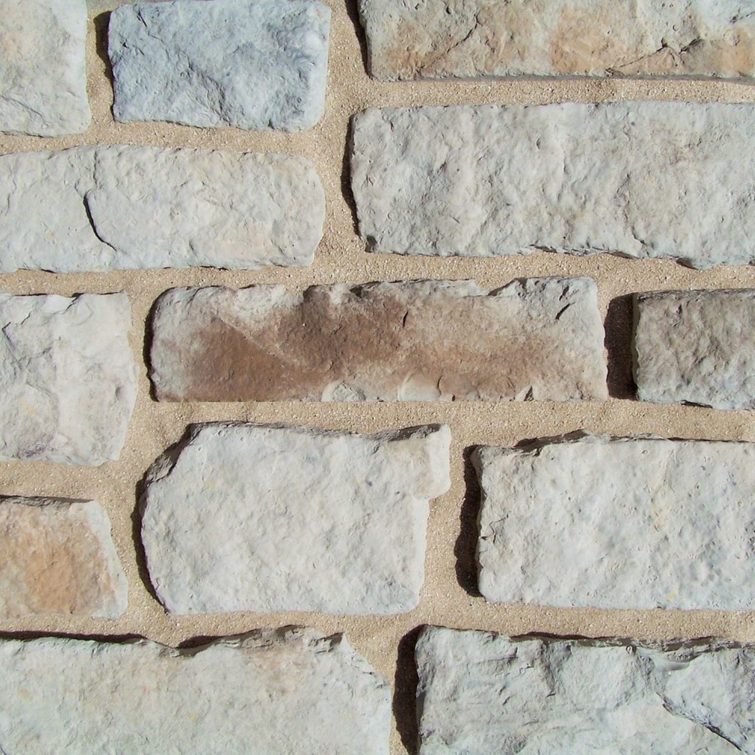 Stone Veneer - Lime Stone White Oak - Mountain View Stone - Sample