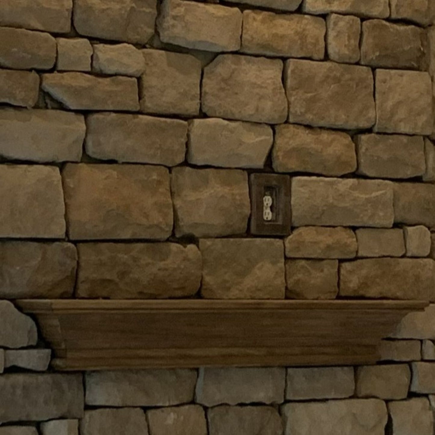 Stone Veneer Accessories - Outlet Box Adobe - Mountain View Stone