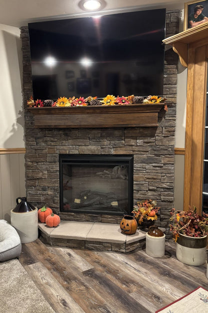 Stone Veneer - Ready Stack Stone Panel Almond Buff - Mountain View Stone