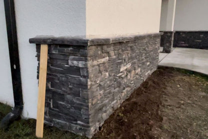Stone Veneer - Ready Stack Stone Panel Black Forest - Mountain View Stone