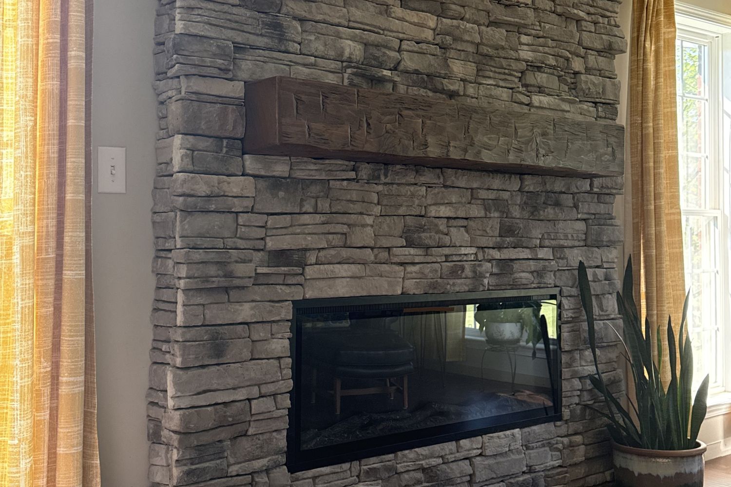 Stone Veneer - Ready Stack Stone Panel Cool Gray - Mountain View Stone