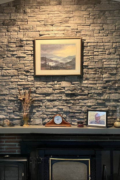 Stone Veneer - Ready Stack Stone Panel Cool Gray - Mountain View Stone
