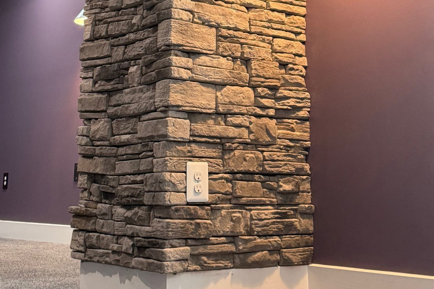 Stone Veneer - Ready Stack Stone Panel Cool Gray - Mountain View Stone