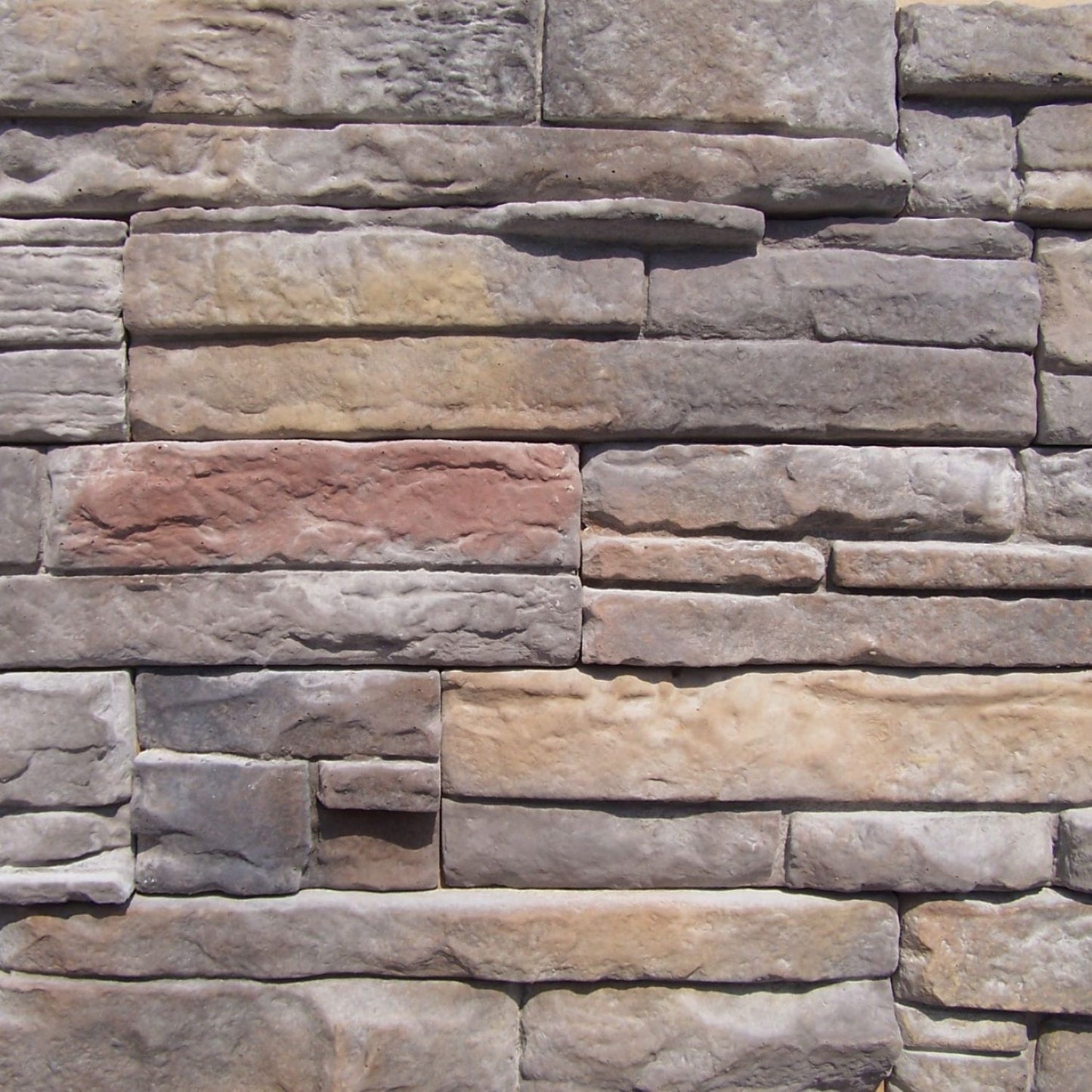 Stone Veneer - Ready Stack Stone Panel Kona - Mountain View Stone - Sample