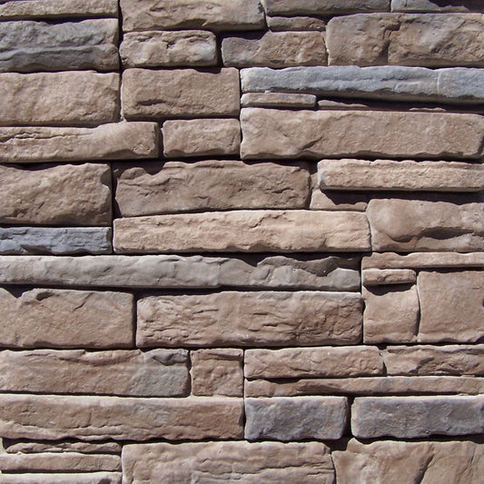 Stone Veneer - Ready Stack Mocha - Mountain View Stone - Sample