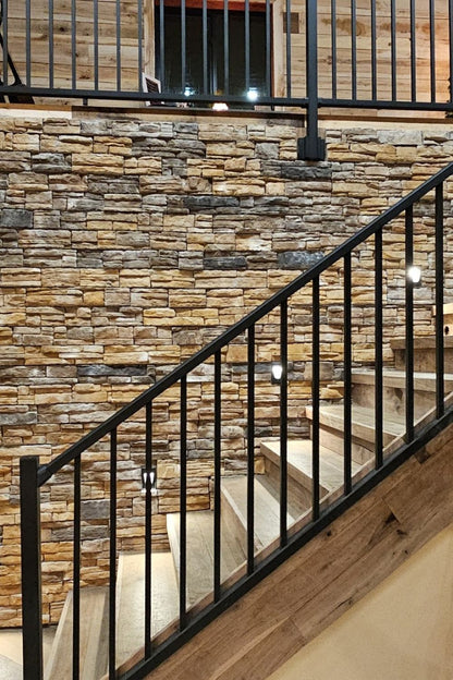 Stone Veneer - Ready Stack Stone Panel Mossy Creek - Mountain View Stone