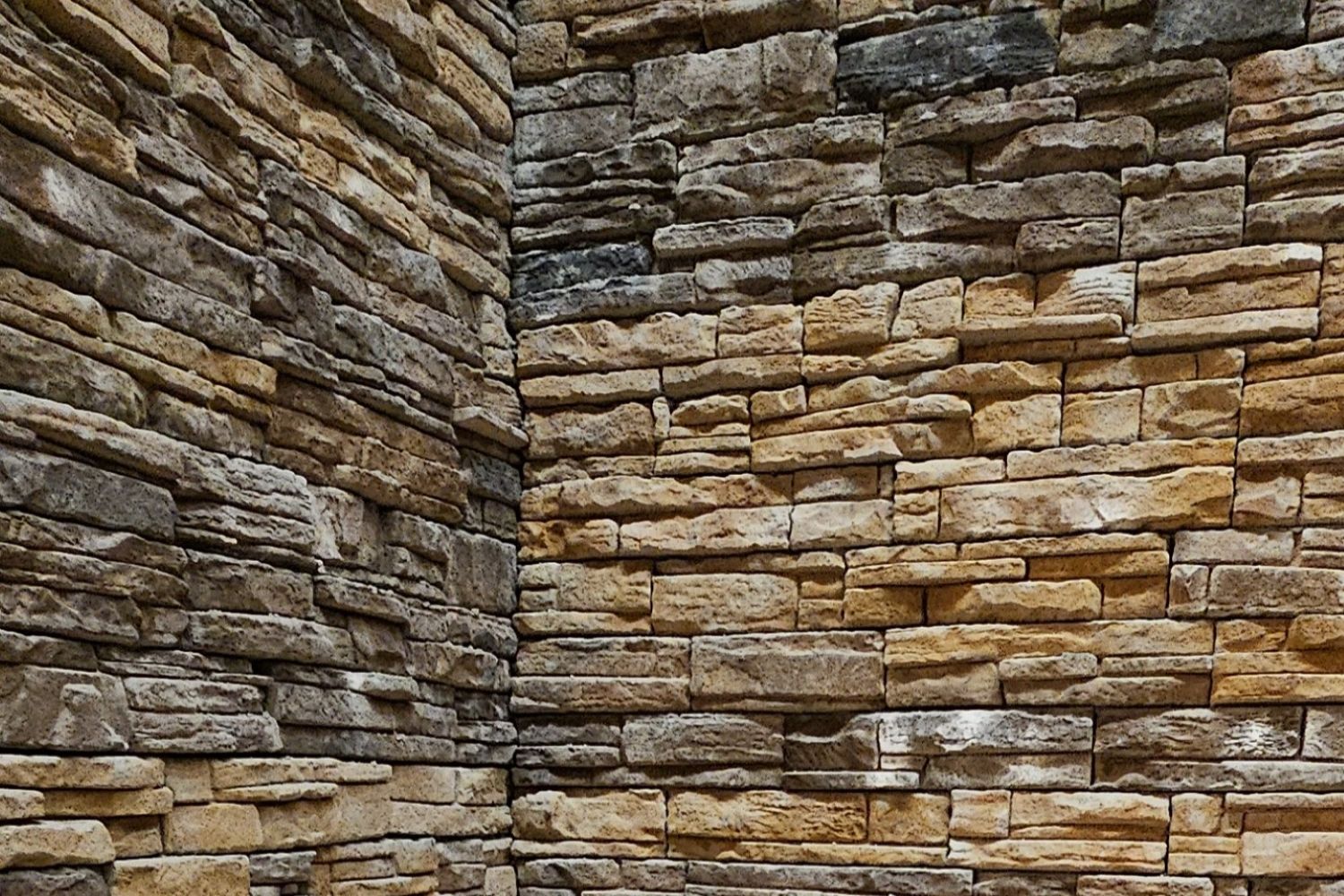 Stone Veneer - Ready Stack Stone Panel Mossy Creek - Mountain View Stone