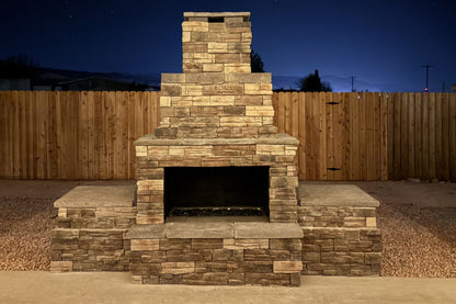 Stone Veneer - Ready Stack Stone Panel Mossy Creek - Mountain View Stone