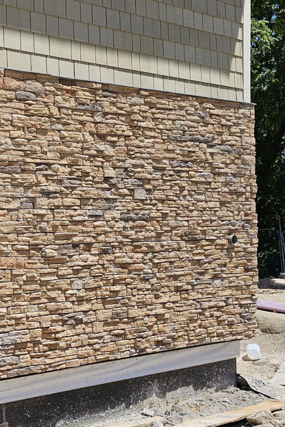 Stone Veneer - Ready Stack Stone Panel Sienna - Mountain View Stone