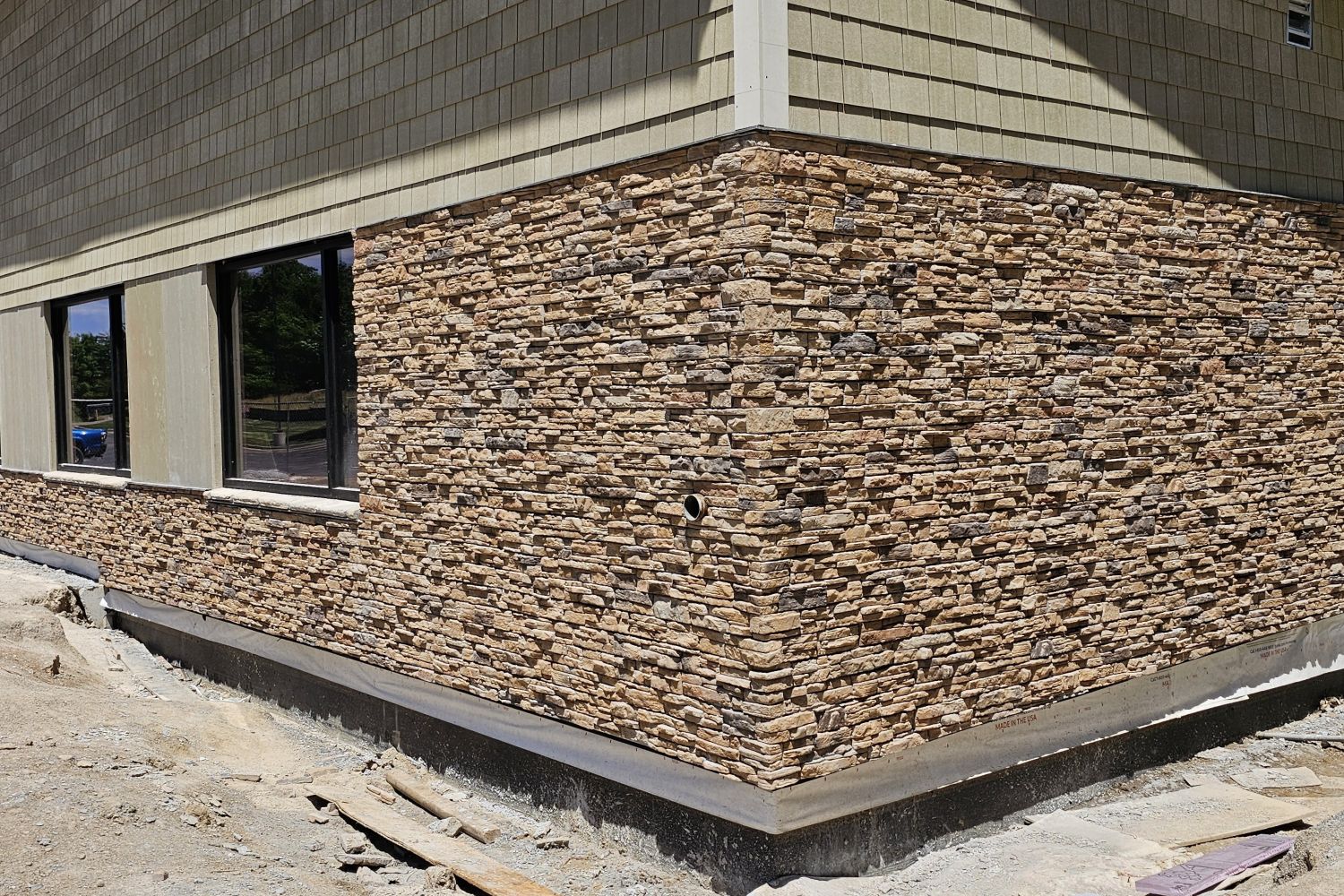 Stone Veneer Panels - Ready Stacked Stone Sienna - Mountain View Stone