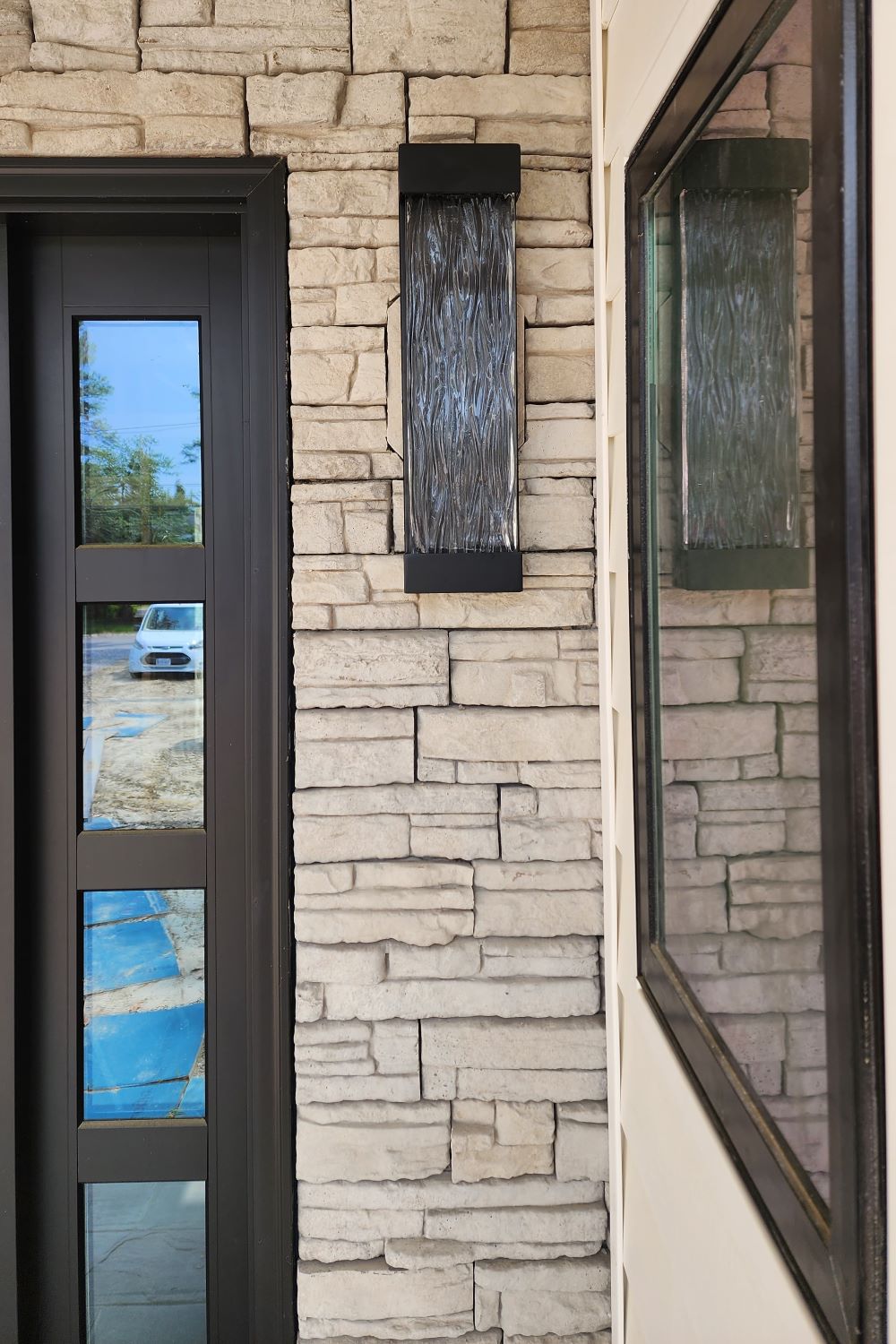 Stone Veneer - Ready Stack Stone Panel Smoke - Mountain View Stone