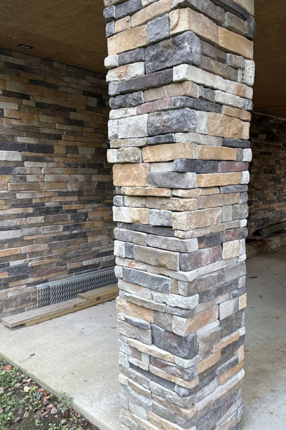 Stone Veneer - Stack Stone Aspen - Mountain View Stone