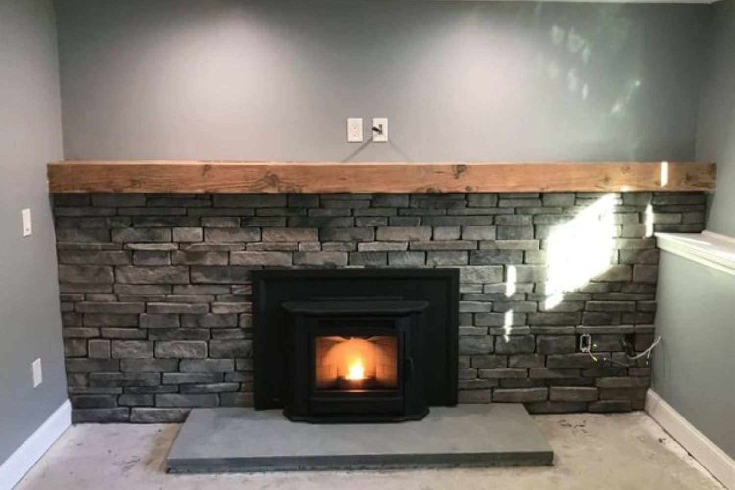 Gray Stack Stone Stone Veneer - Stack Stone - Mountain View Stone