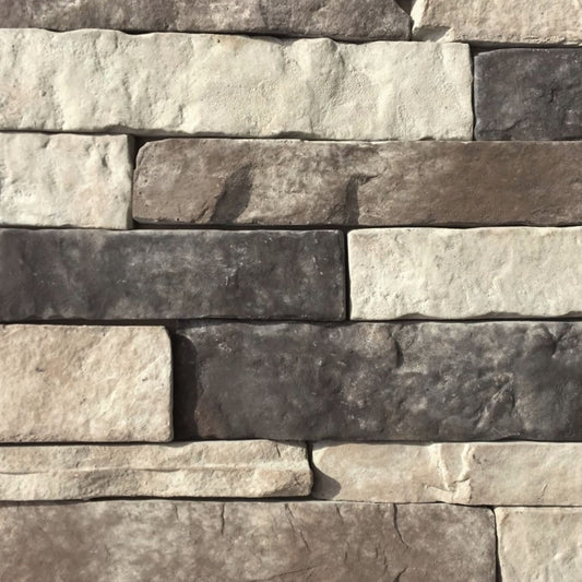 Stone Veneer - Stack Stone Glacier - Mountain View Stone - SAMPLE