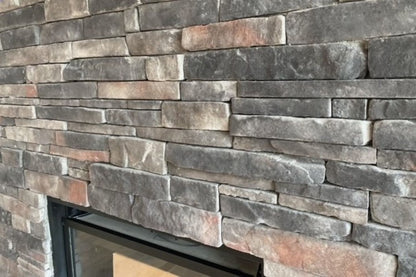 Stone Veneer - Stack Stone Midnight - Mountain View Stone