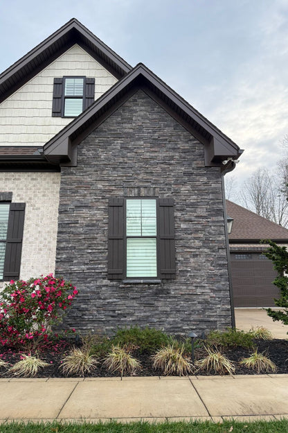 Stone Veneer - Stack Stone Midnight - Mountain View Stone