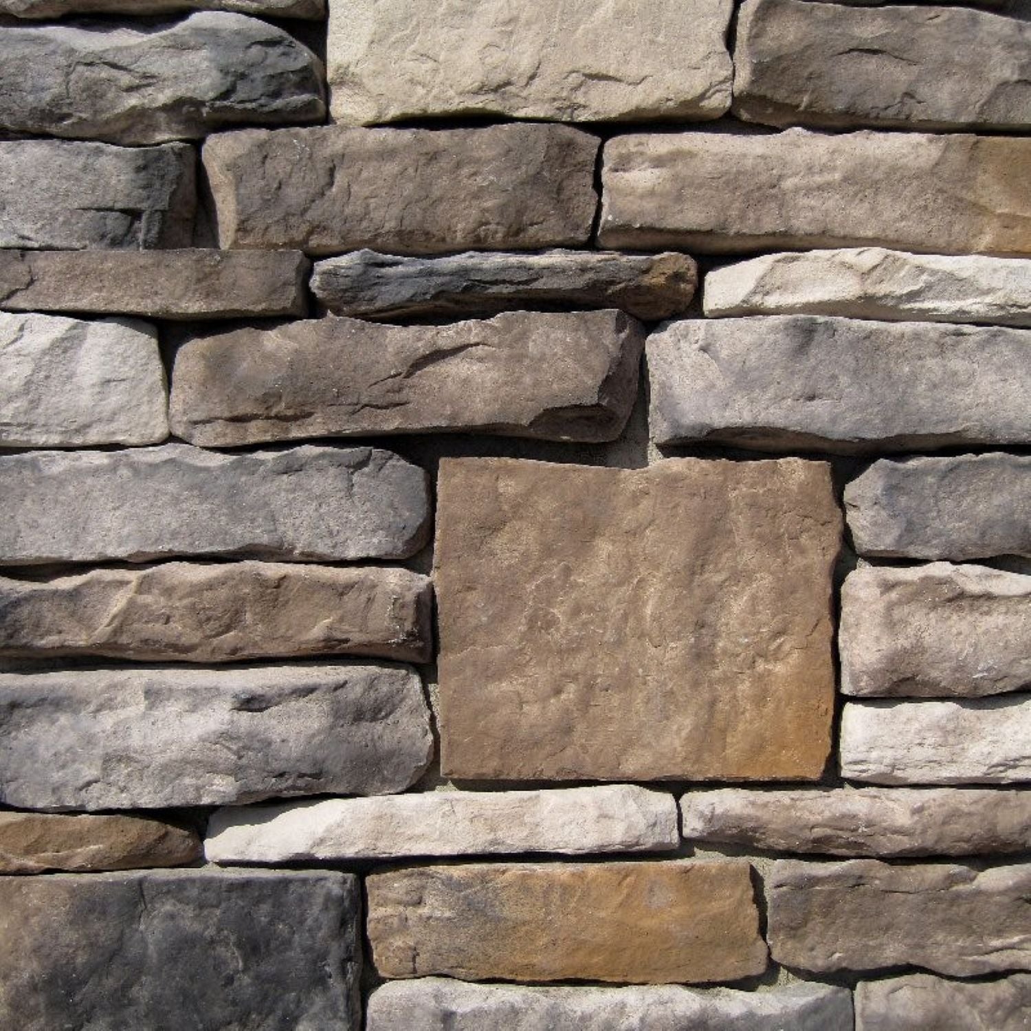 Stone Veneer - Hackett Stone Rustic & Ledge Stone Rustic Blend - Mountain View Stone