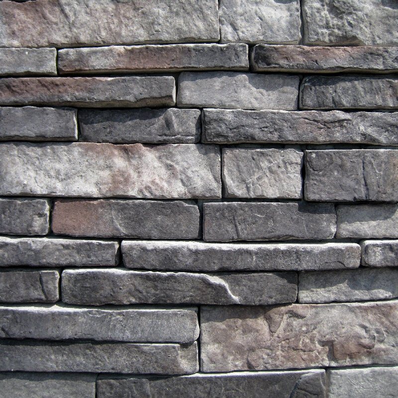 Stone Veneer - Stack Stone Midnight - Mountain View Stone - SAMPLE